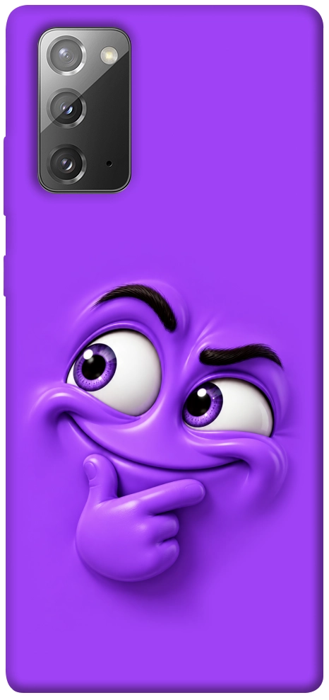 Чохол Фіолетовий-хитрун для Galaxy Note 20