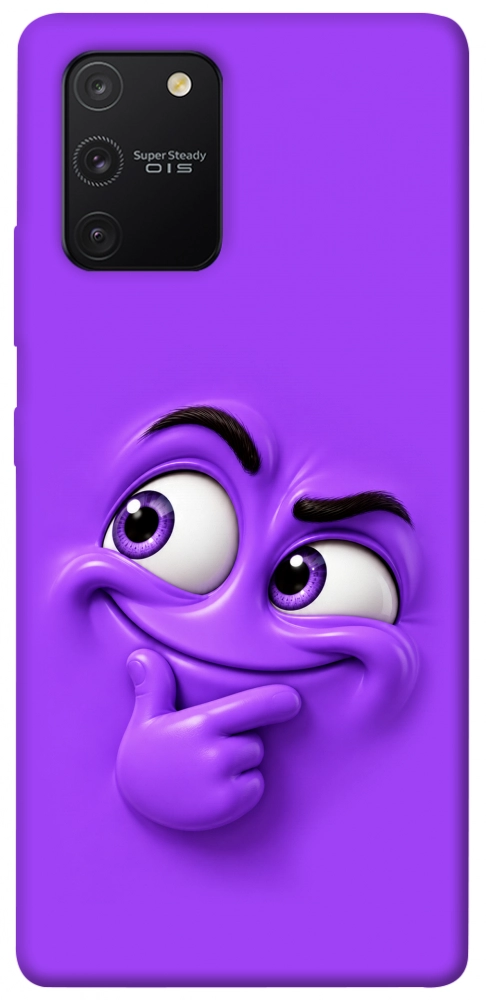 Чохол Фіолетовий-хитрун для Galaxy S10 Lite (2020)