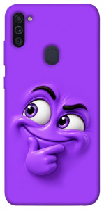 Чехол Фіолетовий-хитрун для Galaxy M11 (2020)
