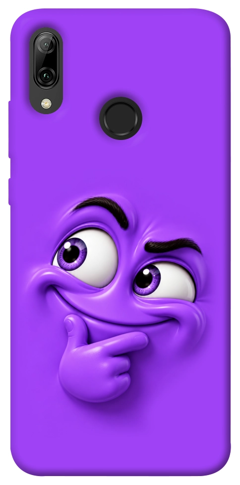 Чохол Фіолетовий-хитрун для Huawei P Smart (2019)
