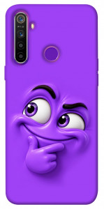 Чохол Фіолетовий-хитрун для Realme 5