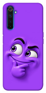 Чохол Фіолетовий-хитрун для Realme 6 Pro
