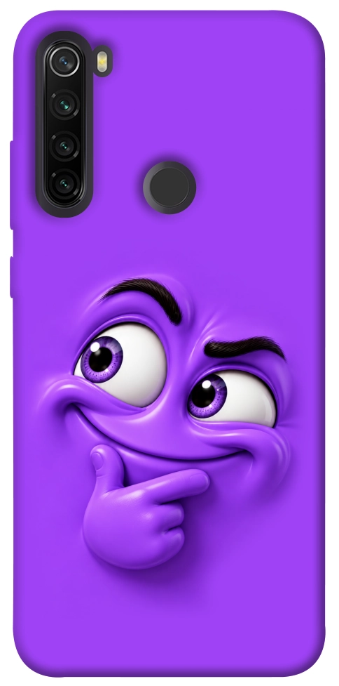 Чехол Фіолетовий-хитрун для Xiaomi Redmi Note 8T