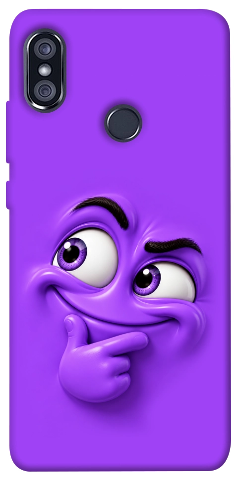 Чехол Фіолетовий-хитрун для Xiaomi Redmi Note 5 (Dual Camera)