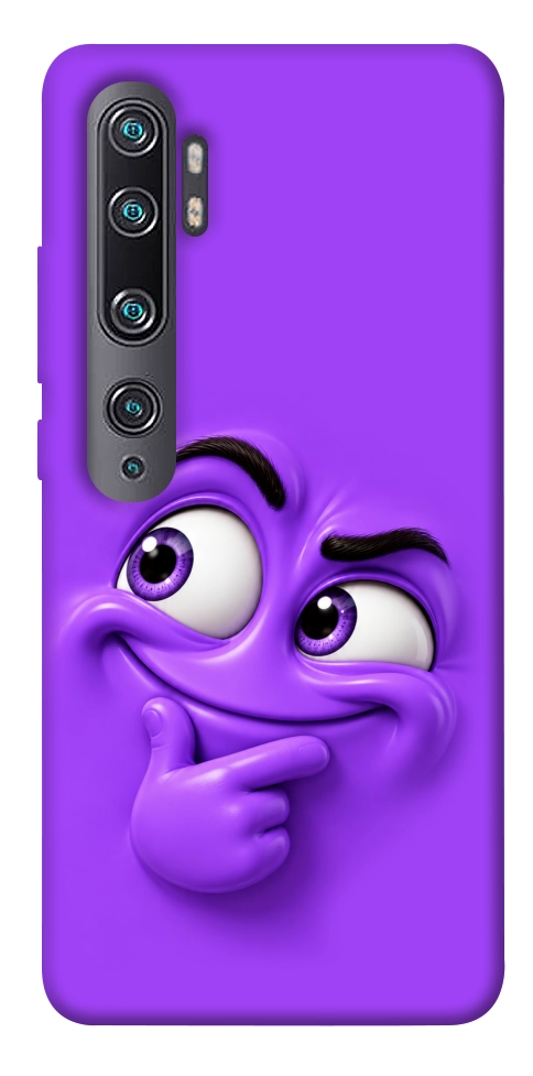 Чехол Фіолетовий-хитрун для Xiaomi Mi Note 10