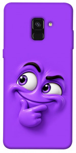 Чохол Фіолетовий-хитрун для Galaxy A8 (2018)