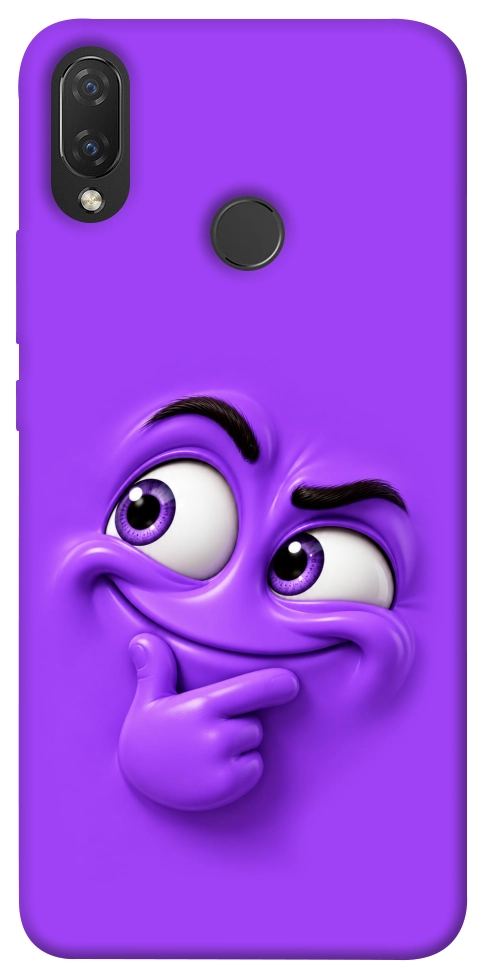 Чохол Фіолетовий-хитрун для Huawei Nova 3i