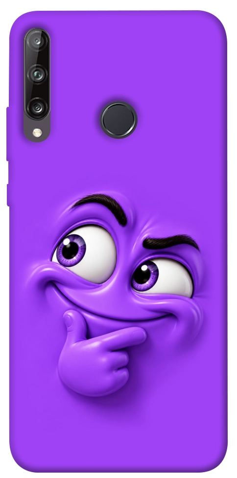 Чохол Фіолетовий-хитрун для Huawei P40 Lite E