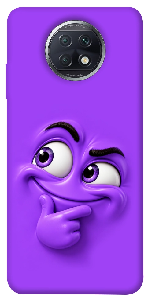 Чохол Фіолетовий-хитрун для Xiaomi Redmi Note 9T
