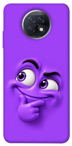 Чохол Фіолетовий-хитрун для Xiaomi Redmi Note 9 5G