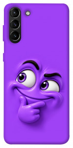 Чехол Фіолетовий-хитрун для Galaxy S21+