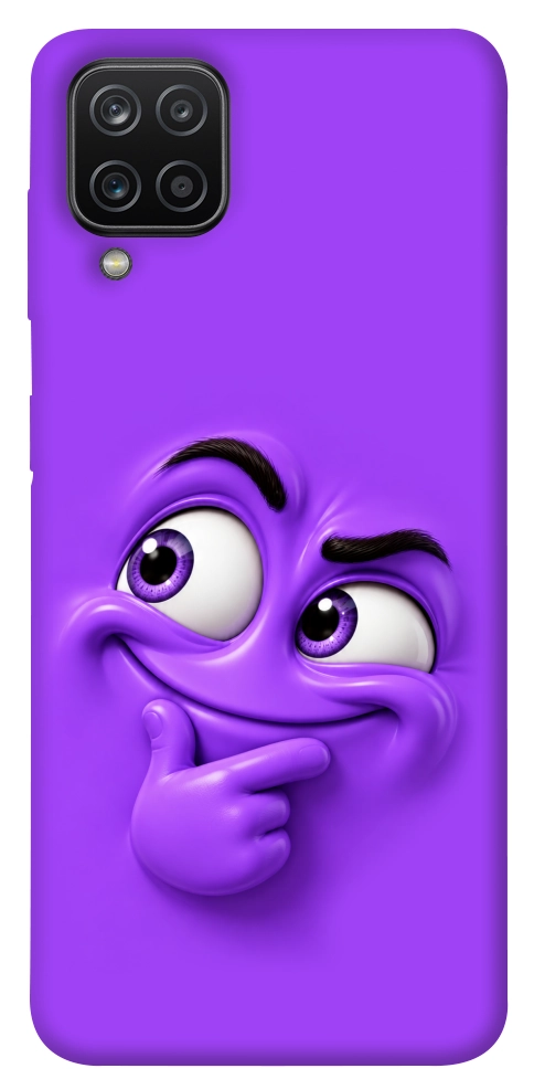 Чохол Фіолетовий-хитрун для Galaxy A12