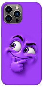 Чехол Фіолетовий-хитрун для iPhone 13 Pro Max