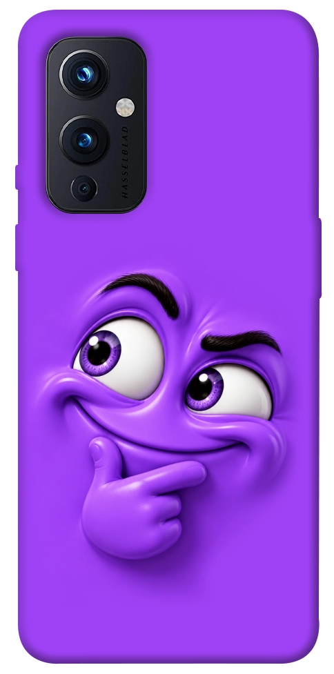 Чехол Фіолетовий-хитрун для OnePlus 9