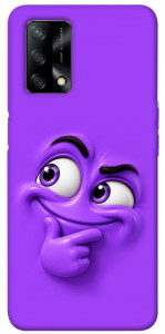 Чохол Фіолетовий-хитрун для Oppo A74 4G