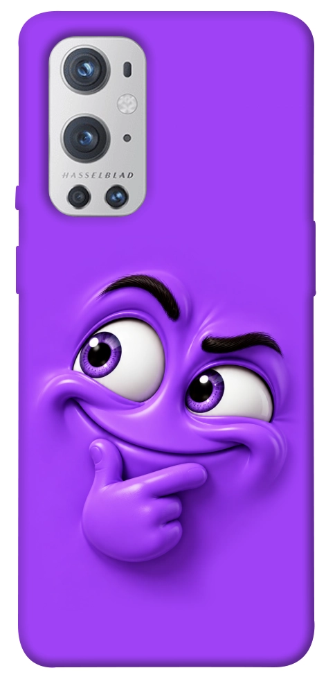 Чохол Фіолетовий-хитрун для Oneplus 9 pro