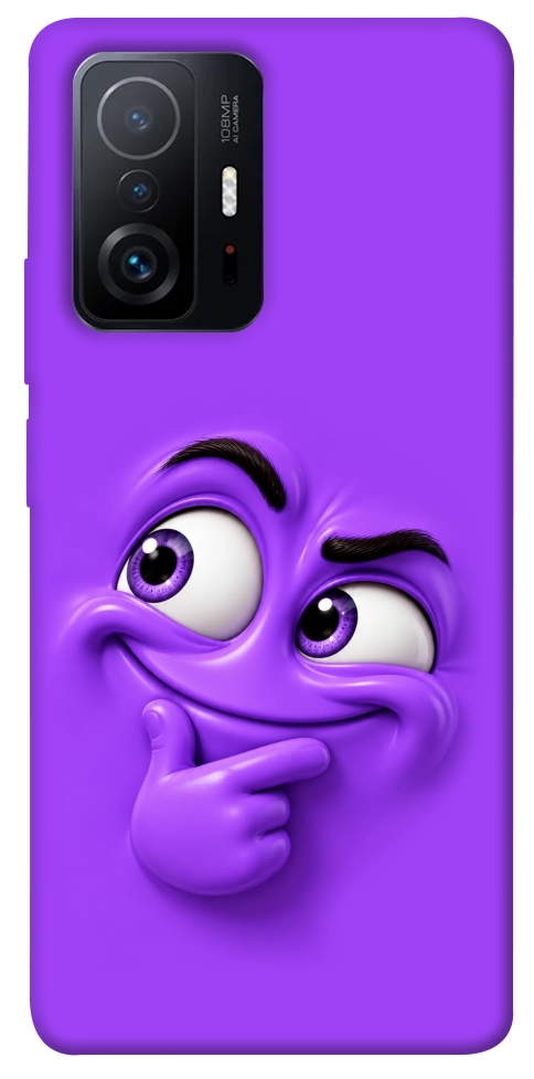 Чехол Фіолетовий-хитрун для Xiaomi 11T