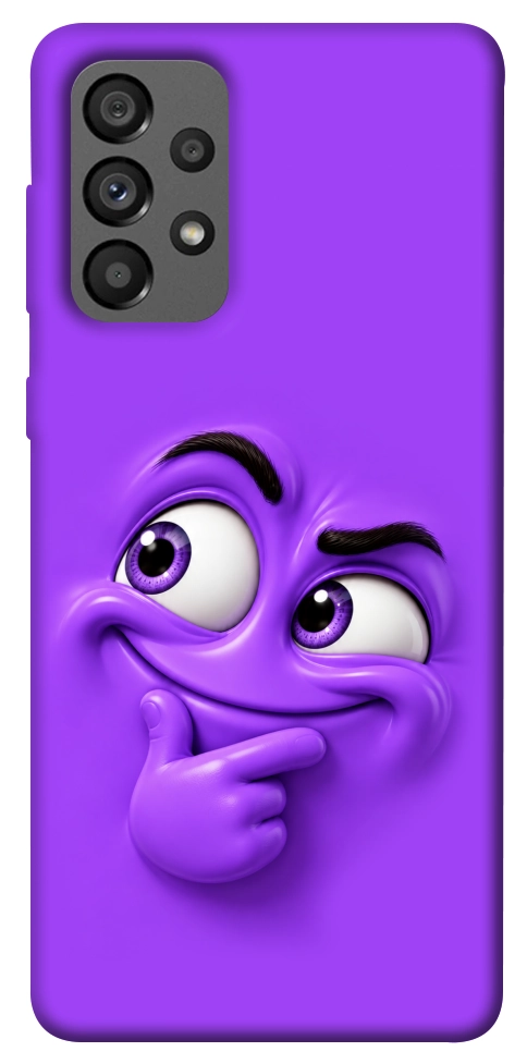 Чехол Фіолетовий-хитрун для Galaxy A73 5G