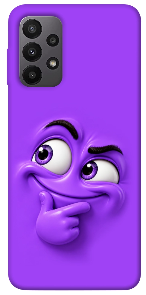 Чехол Фіолетовий-хитрун для Galaxy A23