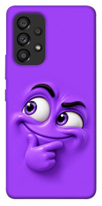 Чехол Фіолетовий-хитрун для Galaxy A53