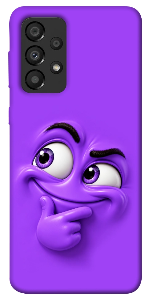 Чохол Фіолетовий-хитрун для Galaxy A33 5G