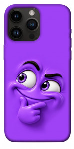 Чехол Фіолетовий-хитрун для iPhone 14 Pro Max