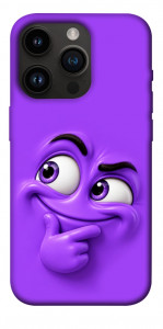 Чехол Фіолетовий-хитрун для iPhone 14 Pro