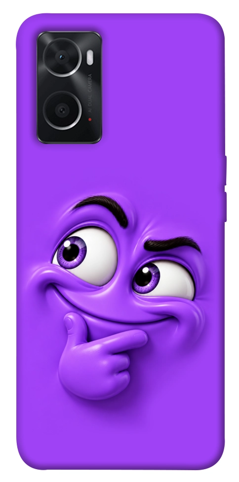 Чохол Фіолетовий-хитрун для Oppo A76 4G