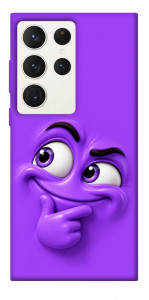 Чохол Фіолетовий-хитрун для Galaxy S23 Ultra