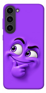 Чехол Фіолетовий-хитрун для Galaxy S23