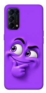 Чохол Фіолетовий-хитрун для Oppo Reno 5 4G