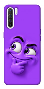 Чохол Фіолетовий-хитрун для Oppo Reno 3