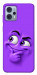Чохол Фіолетовий-хитрун для Motorola Moto G23
