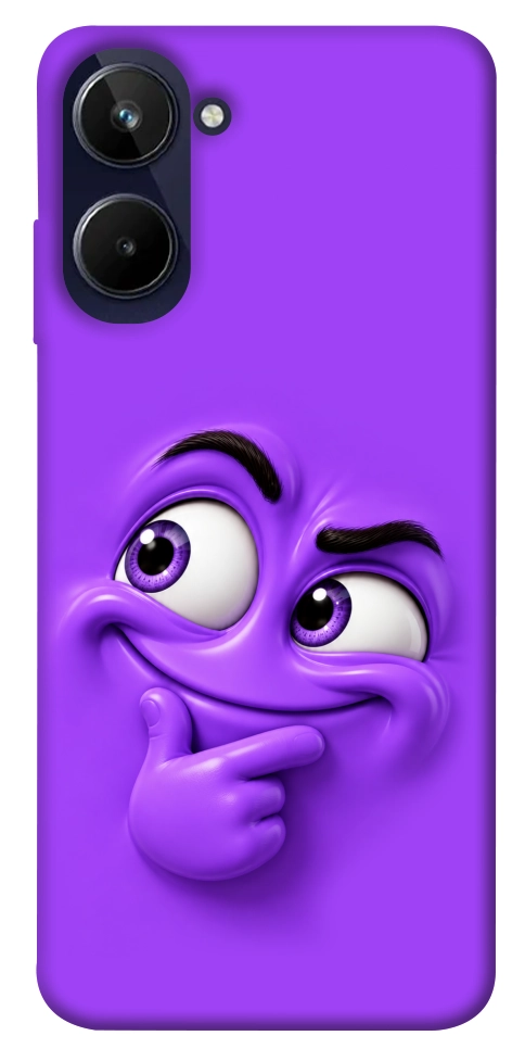 Чохол Фіолетовий-хитрун для Realme 10 4G