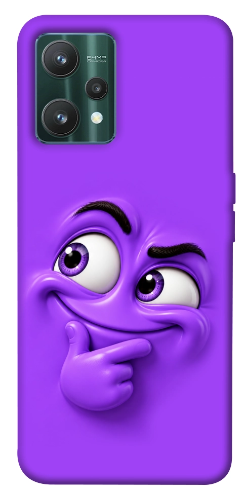 Чехол Фіолетовий-хитрун для Realme 9 Pro