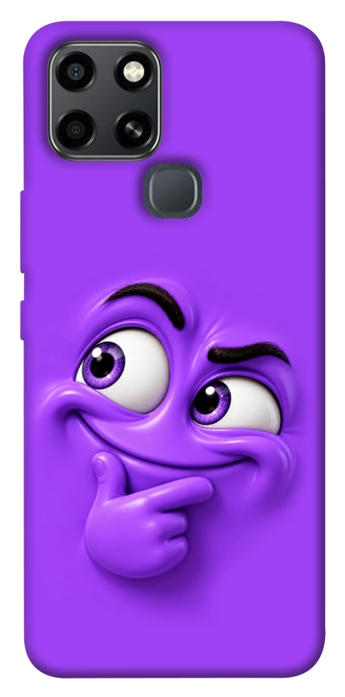 Чехол Фіолетовий-хитрун для Infinix Smart 6