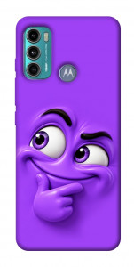 Чохол Фіолетовий-хитрун для Motorola Moto G60