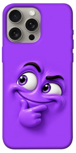 Чехол Фіолетовий-хитрун для iPhone 15 Pro Max
