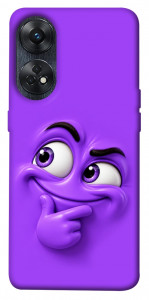 Чохол Фіолетовий-хитрун для Oppo Reno 8 T 4G