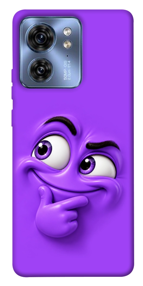 Чохол Фіолетовий-хитрун для Motorola Edge 40