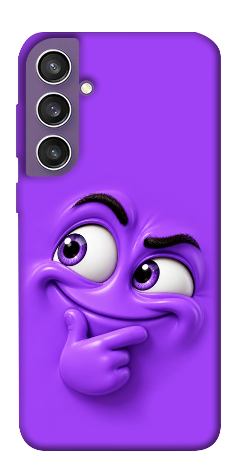 Чохол Фіолетовий-хитрун для Galaxy S23 FE