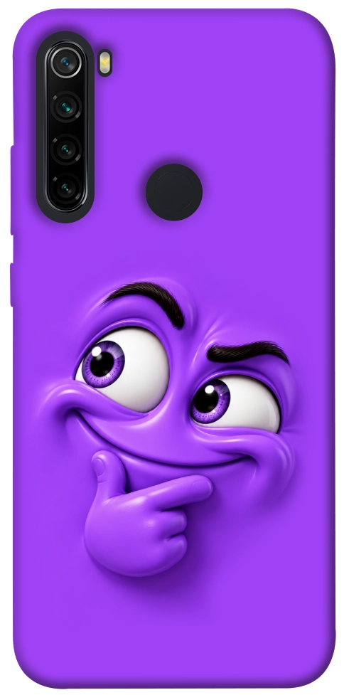 Чохол Фіолетовий-хитрун для Xiaomi Redmi Note 8 2021