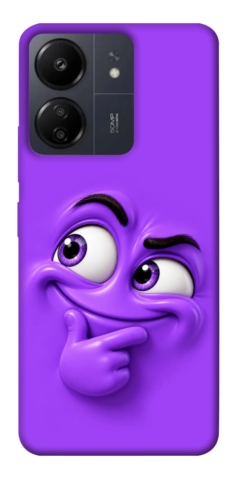 Чохол Фіолетовий-хитрун для Xiaomi Poco C65