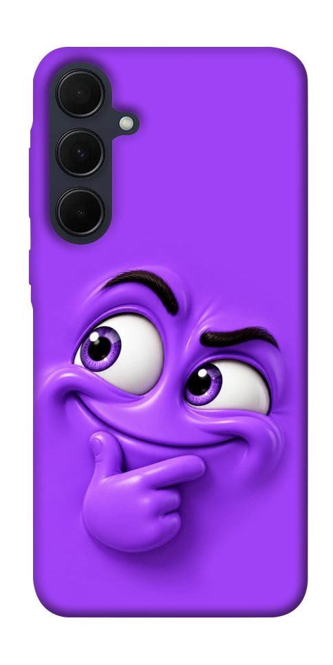 Чохол Фіолетовий-хитрун для Galaxy A55