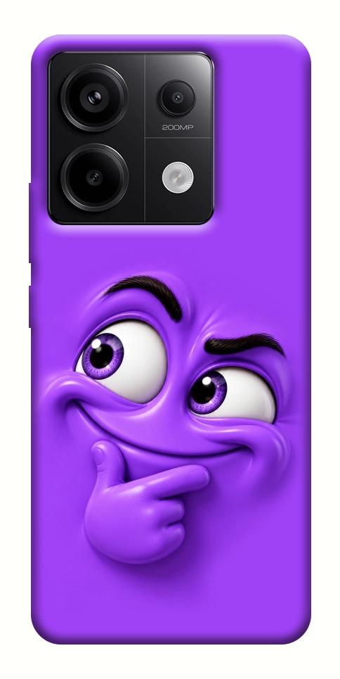 Чехол Фіолетовий-хитрун для Xiaomi Redmi Note 13 Pro 4G