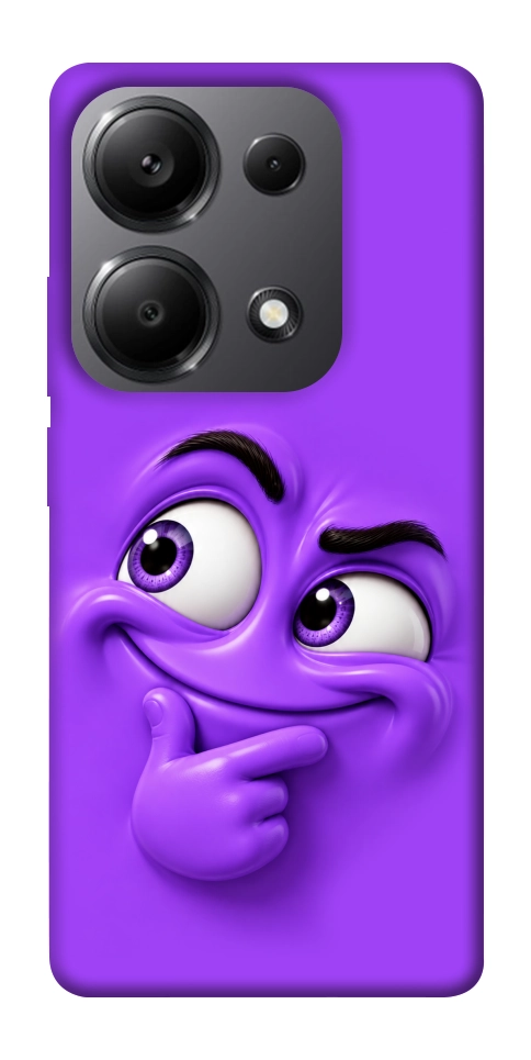 Чехол Фіолетовий-хитрун для Xiaomi Redmi Note 13 Pro 5G
