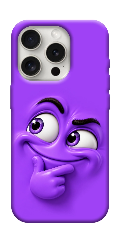 Чохол Фіолетовий-хитрун для iPhone 16 Pro Max