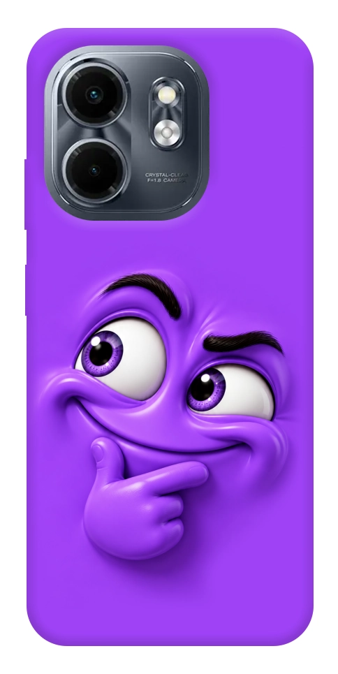 Чехол Фіолетовий-хитрун для Infinix Smart 9 4G
