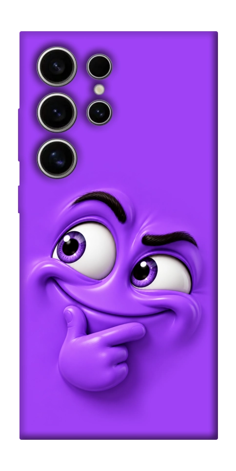 Чохол Фіолетовий-хитрун для Galaxy S25 Ultra