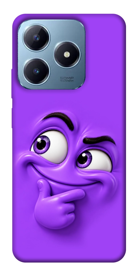 Чохол Фіолетовий-хитрун для Realme C63 4G